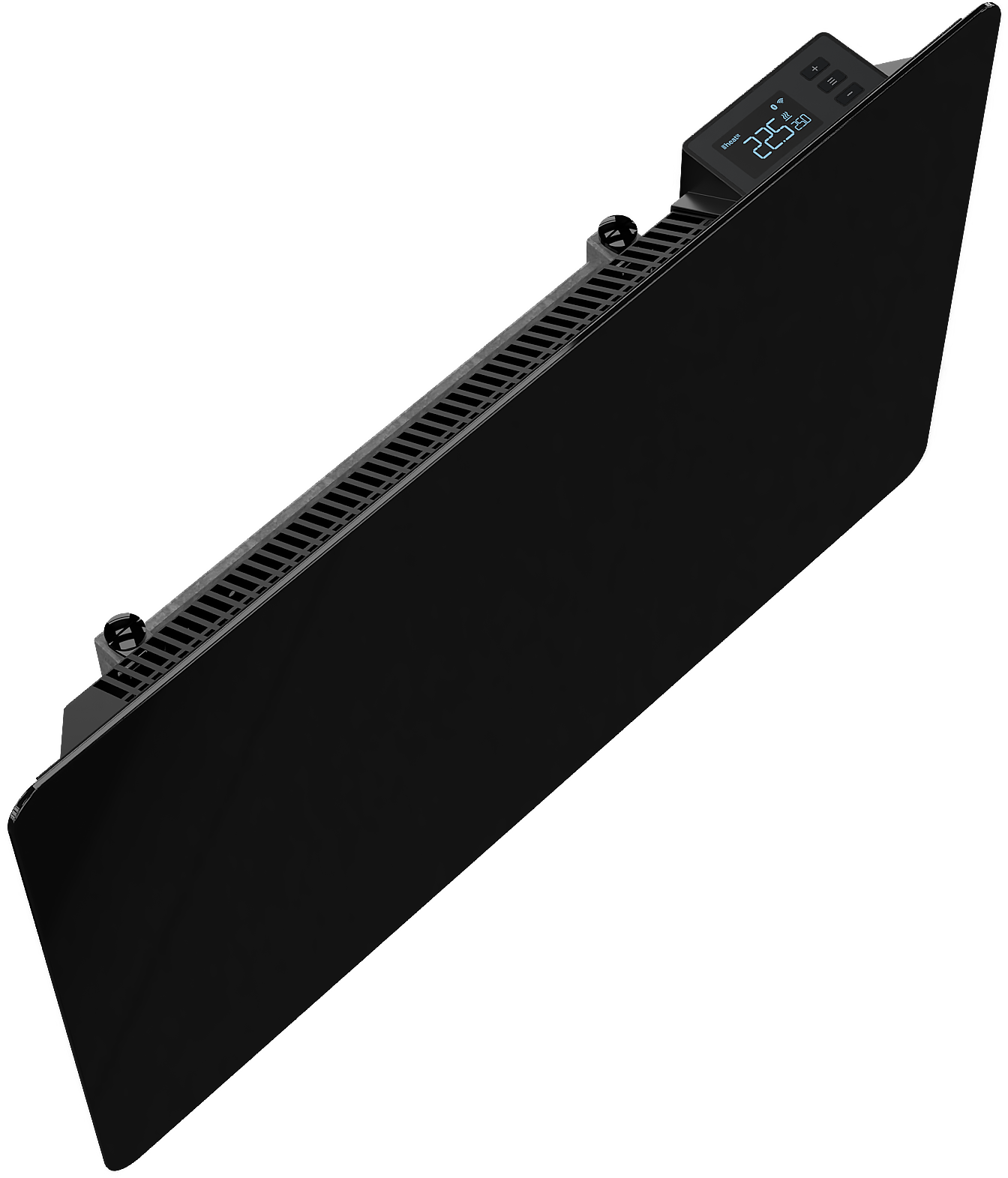 Heater Glass 800W * Black *